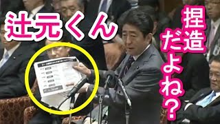 【面白国会中継】辻元清美の手口が安倍晋三総理大臣にあっさり見破られあえなく敵前逃亡w【アパッチのおたけび】 [upl. by Arlen]