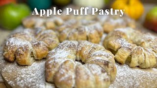 Perfect Puff Pastry Apples [upl. by Xad]