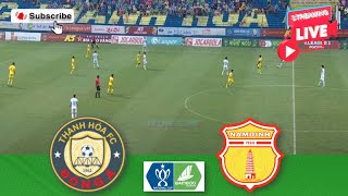 CLB Thanh Hoa vs Nam Dinh FC 🔴Live Match Today⚽🎬 [upl. by Nagad]