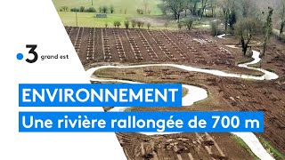 Écologie  320000 € pour redessiner le cours dune rivière [upl. by Casady]