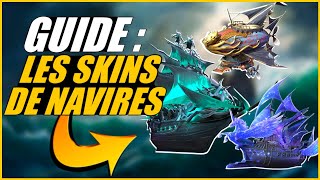 TOUT SAVOIR SUR LES SKINS DE NAVIRES   Sea of Conquest FR [upl. by Anais]