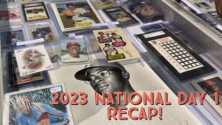 2023 National Sports Collectors Convention Day 1 Recap [upl. by Parrisch235]