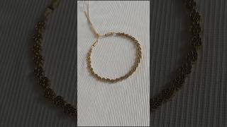 diy necklace necklace  choker making tutorial jwellery making tutorial in tamil [upl. by Kcirdek]