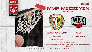 Exact Systems Śląsk Wrocław  WKK Wrocław 12 MMP U15 Mężczyzn [upl. by Yenruogis]