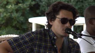 John Mayer  quotWho Saysquot Live Acoustic Excellent Quality [upl. by Nilecoj]