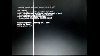 Debian Linux booting on a pentium II 366MHz with 128mb ram [upl. by Acassej]