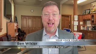 Wisconsins Democratic Party chair reacts to Harris and Walzs visit to Eau Claire [upl. by Attenna]