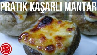 Pratik Kaşarlı Mantar TarifiAperatif YemeklerSende Yapsana [upl. by Ykcaj]