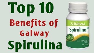 Galway Spirulina Top 10 benefits in hindi [upl. by Hallette]