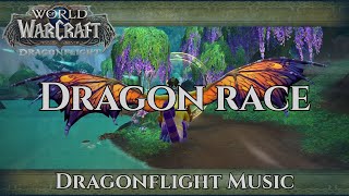 Dragonriding Dragon Race Music  Dragonflight Music [upl. by Ericha]