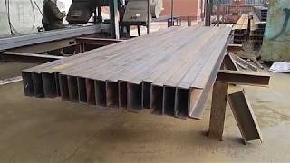 Cutting Steel ChannelsSteel U ChannelsStructural Steel ChannelsSteel C ChannelSteel Channel Bar [upl. by Cahra]