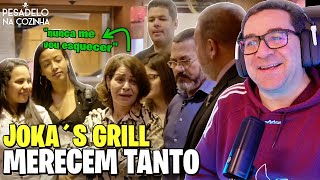 RIC REAGE PESADELO NA COZINHA  T2  JOKAS GRILL  EP 6  PT 4  MERECEM TANTO [upl. by Rubel]