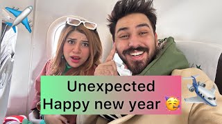 dr madiha Ahsan’s unexpected HAPPY NEW YEAR 2023 🔥 ✈️ yayyyyyyyy [upl. by Okihcas]