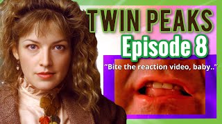 Twin Peaks Season 1 Episode 8 Reaction twinpeaks reactionvideo reaction [upl. by Ariaet271]