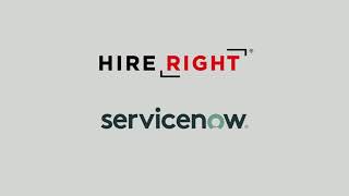 ServiceNow® HR Service Delivery  HireRight Partner Integrations amp Solutions [upl. by Ojadnama645]