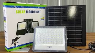 FF300 solar floodlight solarlight ledlights Hykoont [upl. by Eelarac]