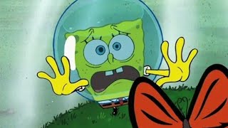 SpongeBob traps Wormy in a bubble  SpongeBob SquarePants [upl. by Acyssej]