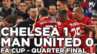 F Michael Oliver  Chelsea 10 Man United  FA Cup  GOAL Kante [upl. by Glorianna]