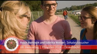 Dinkelsbühl 2018  Interview  Zeltplatz  Heimattag der Siebenbürger Sachsen [upl. by Asela991]