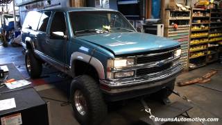 96 supercharged Suburban dyno run [upl. by Euqram]