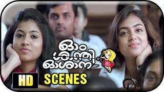 Om Shanti Oshana Movie Scenes HD  Vineeth Srinivasan joins as Nazriyas professor  Nivin Pauly [upl. by Lyndy]