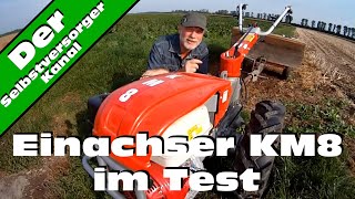 Einachser KM8 im Test [upl. by Chantalle]