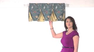 Valances Tuxedo Pleat [upl. by Limann]