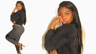 DIY tape in hair extensions on black women 🥰 tapeinhairextensions shorts [upl. by Seroled]