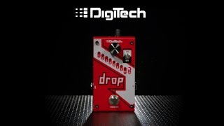 DigiTech Drop Polyphonic Drop Tune Pedal  Gear4music demo [upl. by Rad]