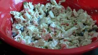 KIANNAS KITCHEN CRAB SEAFOOD SALAD THAT I PROMISE YOU WILL LOVE [upl. by Javed]