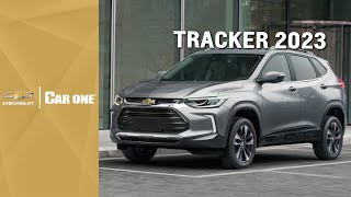 Tracker 2023  Ficha técnica  Todo lo que ocupas en una suv  Car One Chevrolet [upl. by Eramal]