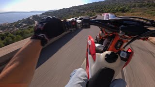 500 EXCF Supermotard  Raw Sound [upl. by Pleasant403]