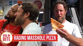 Barstool Pizza Review  Raging Masshole Pizza Norton MA [upl. by Intruoc489]