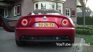 Alfa Romeo 8C Competizione Sound  1080p HD [upl. by Zenger]