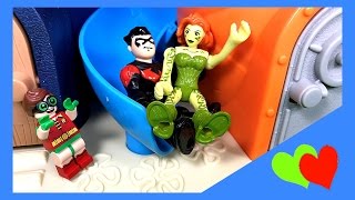 Nightwing Poison Ivy and Vincent Have More Fun at Pineapple Land Then Get Ice Cream [upl. by Tychon]