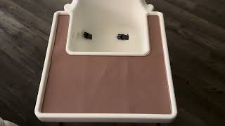 Ikea High Chair Placemat Review [upl. by Haskell605]