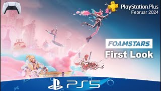 PS5 🎮 Foamstars  First Look [upl. by Atterol]