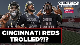 The Cincinnati Reds Trolled by the Cleveland Guardians Fair or FOUL  OTB 92524 [upl. by Smiga]