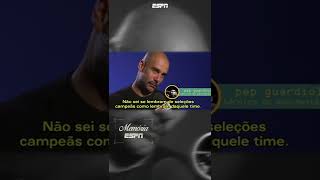 GUARDIOLA AMA O BRASIL DE 1982 quotA SELEÇÃO MAIS MARAVILHOSA QUE EXISTIUquot 🥰🥰 shorts [upl. by Enirod]