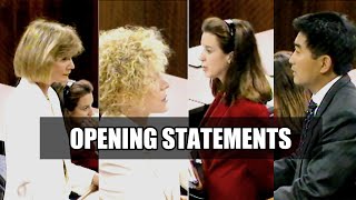 Opening Statements  Menendez Brothers Trial [upl. by Atikal]