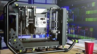 First Custom Loop of 2018  Personal Build Log Part 2685 [upl. by Ainivad]