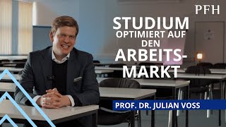 Maßgeschneidertes Studium für den Arbeitsmarkt Prof Dr Julian Voss [upl. by Zumwalt]