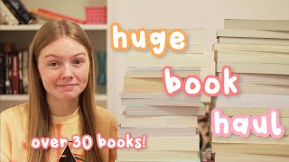 a huge book haul  30 books [upl. by Assereht]