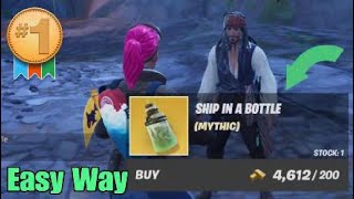 🚀 INSANE Fortnite Glitch HOW TO BECOME A GIANT Using the Ship in a Bottle Chapter 5 Season 3 🚀 [upl. by Inalial]