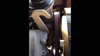 Power steering pulley wobble [upl. by Emory245]