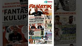 Fanatik Gazetesi 1 Sayfa  14 Temmuz 2024 [upl. by Alejna]