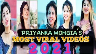 MOST POPULAR VIRAL TIK TOK VIDEOS PRIYANKA MONGIATIK TOKMOJMX TAKA TAKJOSH MOST VIRAL VIDEOS [upl. by Mat506]