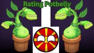 Rating Potbelly My Singing Monsters [upl. by Acinomahs]