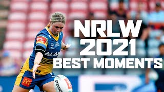 NRLW 2021 Best Moments [upl. by Accber480]