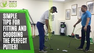 Simple Quick Keys To Choosing The Perfect Putter and Fitting With Andy Gorman [upl. by Leslee]